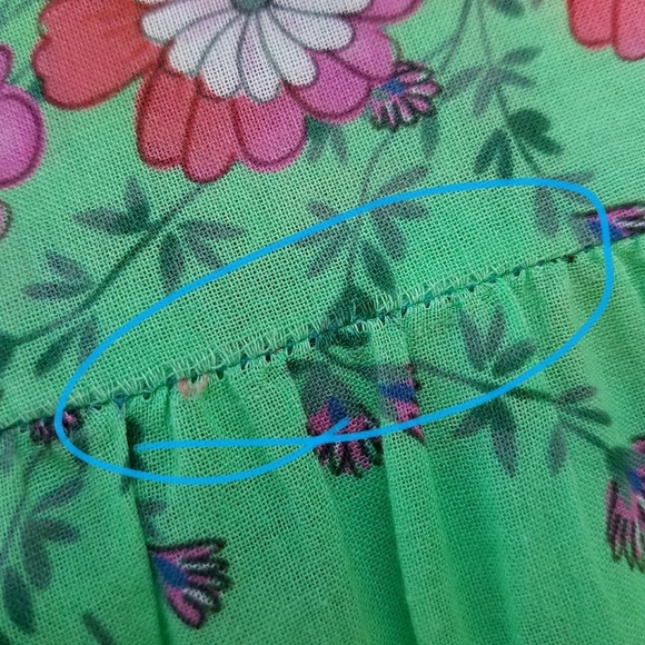 Johnny Was Rainbow Field Ruffle Tank Dress - Picture 10 of 10